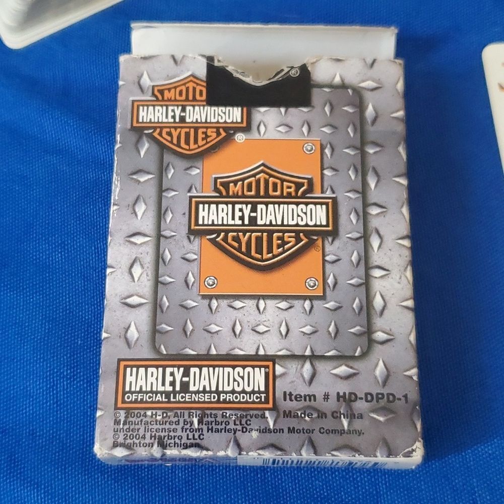 4/$20 Vintage Harley Davidson Playing Cards Mixed Lot Incomplete Set Crafting